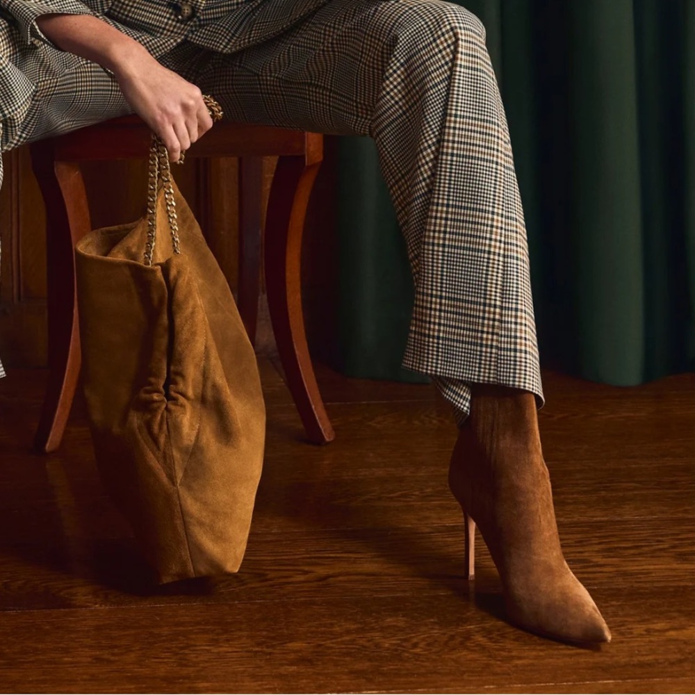 Elegant Tan Ankle Boots